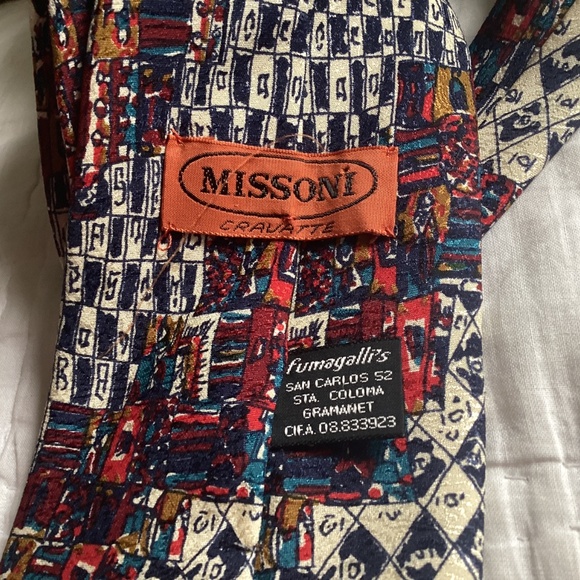 MISSONI SILK TIE - Picture 5 of 10